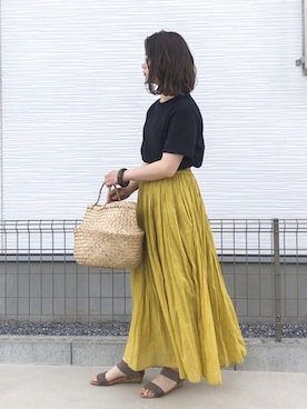 isaさん（レディース・155cm）の夏コーディネート