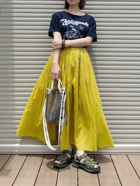 isaさん（レディース・155cm）の夏コーディネート