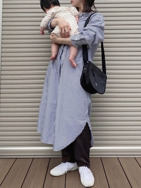 「JOINT WORKS（ジョイントワークス）のアイテム（ワンピース/ドレス）」を使った、isaさん（レディース・155cm）の春コーディネート