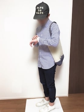 「ＢＢキャップ」｜とんとろさん（メンズ・167cm）の冬コーディネート
