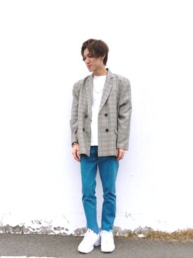 masaさん（メンズ・171cm）の春コーディネート