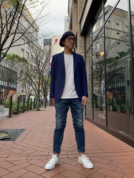 Tsudakaさん（メンズ・176cm）の春コーディネート