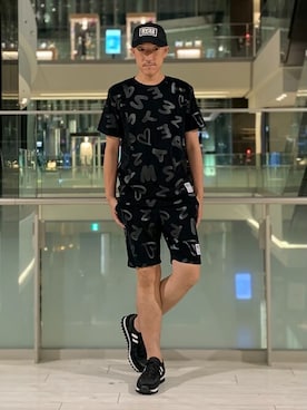 「ZDA（ゼットディーエー）のアイテム」を使った、Tsudakaさん（メンズ・176cm）の春コーディネート