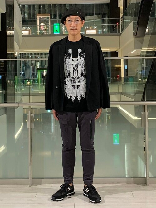 5351 POUR LES HOMMES tシャツ ブラックパンサー クルーネック半袖T