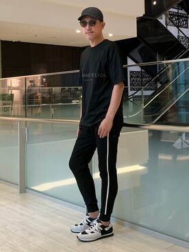 「ZDA（ゼットディーエー）のアイテム」を使った、Tsudakaさん（メンズ・176cm）の夏コーディネート