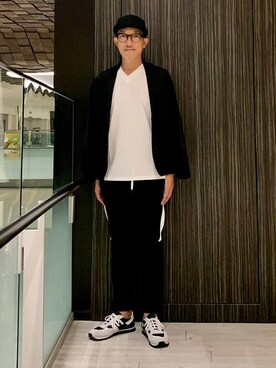 「ZDA（ゼットディーエー）のアイテム」を使った、Tsudakaさん（メンズ・176cm）の夏コーディネート