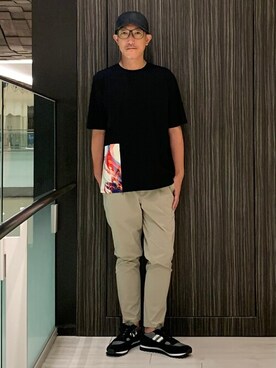 「ZDA（ゼットディーエー）のアイテム」を使った、Tsudakaさん（メンズ・176cm）の夏コーディネート