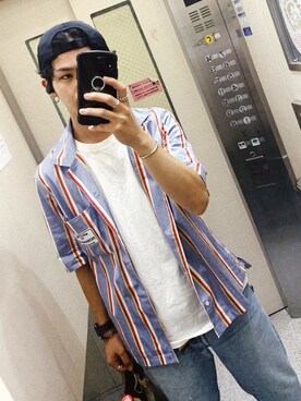 Koji Watanabeさん(メンズ・173cm)の夏コーディネート