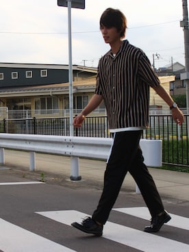 K A I T Oさん（メンズ・182cm）の夏コーディネート