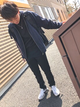 「YELLOWS PLUS（イエローズプラス）のアイテム（ジャケット/アウター）」を使った、まっちゃんさん（メンズ・168cm）の春コーディネート