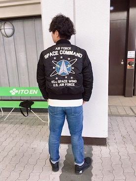 kazushiさん（メンズ・165cm）の春コーディネート