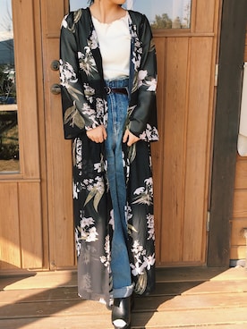 riccaさん（レディース・154cm）の春コーディネート