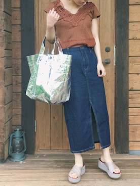 riccaさん（レディース・154cm）の夏コーディネート