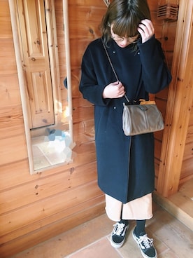 riccaさん（レディース・155cm）の冬コーディネート