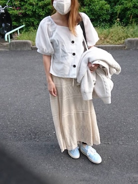 ややまる。さん（レディース・155cm）の夏コーディネート