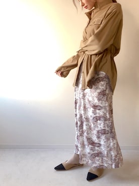 「Bou Jeloud」｜「アイテム（ジャケット/アウター）」を使った、maiflora25さん（レディース・162cm）の春コーディネート