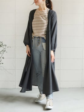 「Bou Jeloud」｜「アイテム（ワンピース/ドレス）」を使った、maiflora25さん（レディース・162cm）の春コーディネート
