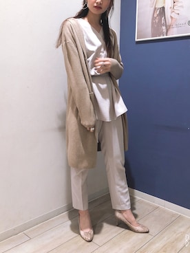 「Bou Jeloud」｜「アイテム（ワンピース/ドレス）」を使った、maiflora25さん（レディース・162cm）の春コーディネート