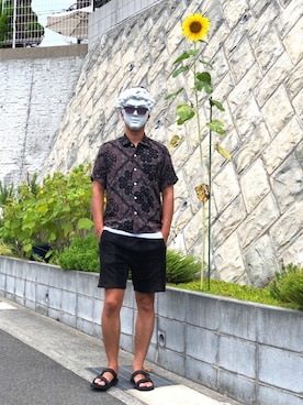 「alexanderwang（アレキサンダーワン）のアイテム（パンツ）」を使った、ネオちゃんさん（メンズ・176cm）の秋コーディネート
