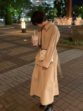 「LECIELBLEU」｜晴さん（レディース・158cm）の秋コーディネート