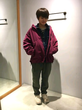 瑠璃さん（レディース・158cm）の秋コーディネート