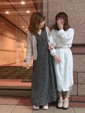 りーちゃんさん(レディース・149cm)の春コーディネート