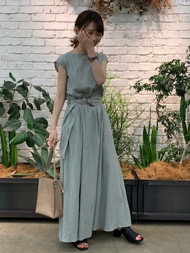 Natural Couture ナチュラルクチュール の Web限定カラー有り べっ甲dかん太ベルト涼しげワンピース ワンピース Wear Natural Couture ナチュラルクチュール の Web限定カラー有り べっ甲dかん太ベルト涼しげワンピース ワンピース Wear