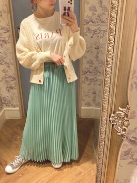 りーちゃんさん(レディース・149cm)の春コーディネート