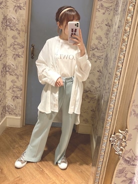 りーちゃんさん（レディース・149cm）の春コーディネート