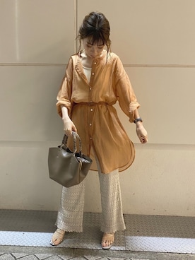 りーちゃんさん（レディース・149cm）の夏コーディネート