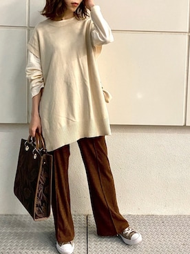 りーちゃんさん（レディース・149cm）の秋コーディネート