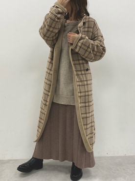 りーちゃんさん（レディース・149cm）の冬コーディネート