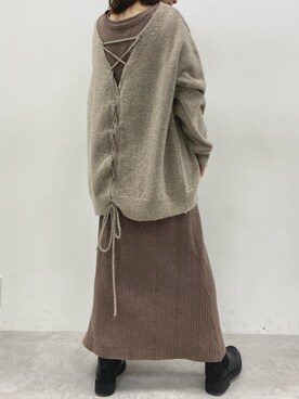 りーちゃんさん（レディース・149cm）の冬コーディネート