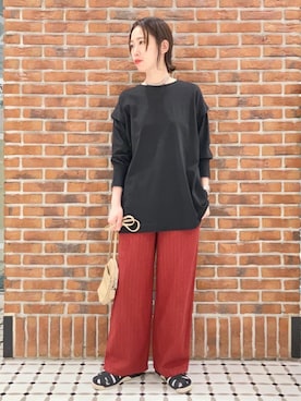 coenかつきさん(レディース・163cm)の春コーディネート