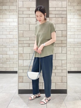 「涼しくて軽い「涼・軽パンツ」」｜coenかつきさん（レディース・163cm）の夏コーディネート