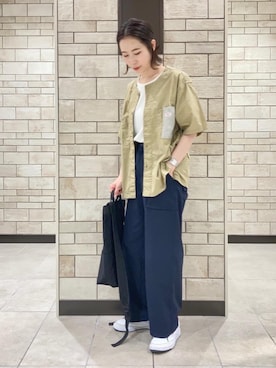 「SMITH'S（スミス）のアイテム」を使った、coenかつきさん（レディース・163cm）の夏コーディネート