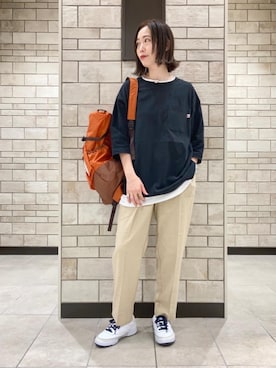 「涼しくて軽い「涼・軽パンツ」」｜coenかつきさん（レディース・163cm）の夏コーディネート