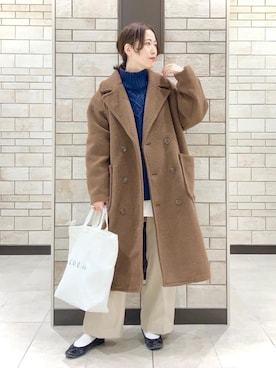 coenかつきさん（レディース・163cm）の冬コーディネート