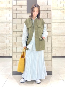 coenかつきさん(レディース・163cm)の春コーディネート