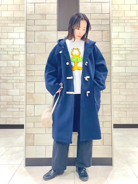 coenかつきさん（レディース・163cm）の冬コーディネート