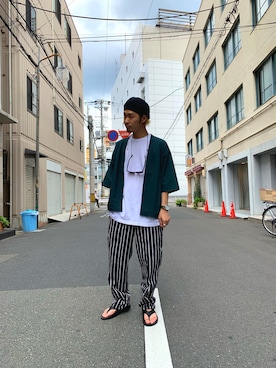 Kisumi Matsushitaさん（メンズ・172cm）の春コーディネート