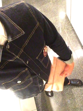 「オックスフォードシャツ」｜「アイテム（財布/小物）」を使った、ryoさん（メンズ・170cm）の春コーディネート