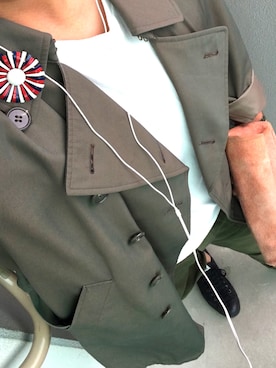 「寒い」｜「アイテム（財布/小物）」を使った、ryoさん（メンズ・170cm）の秋コーディネート