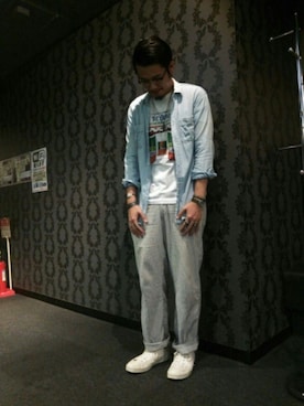 しぶひとさん（メンズ・185cm）の夏コーディネート