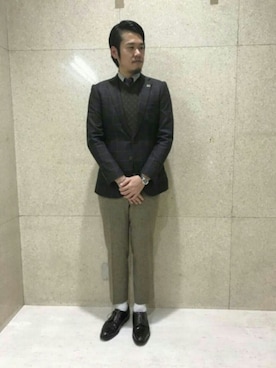しぶひとさん（メンズ・185cm）の秋コーディネート