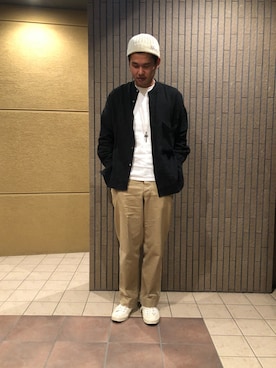 しぶひとさん（メンズ・185cm）の春コーディネート