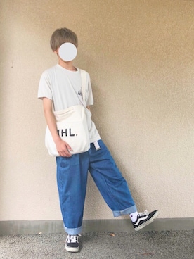 Mhl エムエイチエル の Mhl Urban Research 別注logo T Shirts Tシャツ カットソー Wear