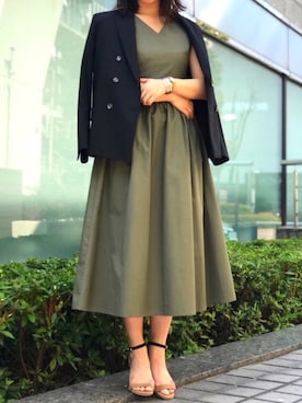 「Rouge vif la cle（ルージュヴィフラクレ）のアイテム」を使った、ABAHOUSE ONLINE LADIES_STAFFさん（レディース・161cm）の春コーディネート