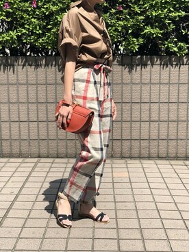「Abahouse Devinette（ドゥヴィネット）のアイテム」を使った、ABAHOUSE ONLINE LADIES_STAFFさん（レディース・160cm）の春コーディネート