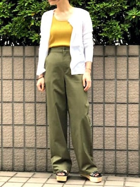 ABAHOUSE ONLINE LADIES_STAFFさん(レディース・155cm)の春コーディネート